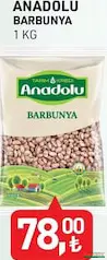 ANADOLU BARBUNYA 1 KG ANADOLU BARBUNYA 1 KG
